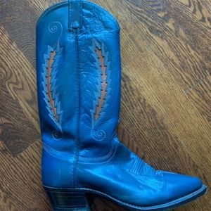 Dan Post Ladies Leather Cowboy Boots